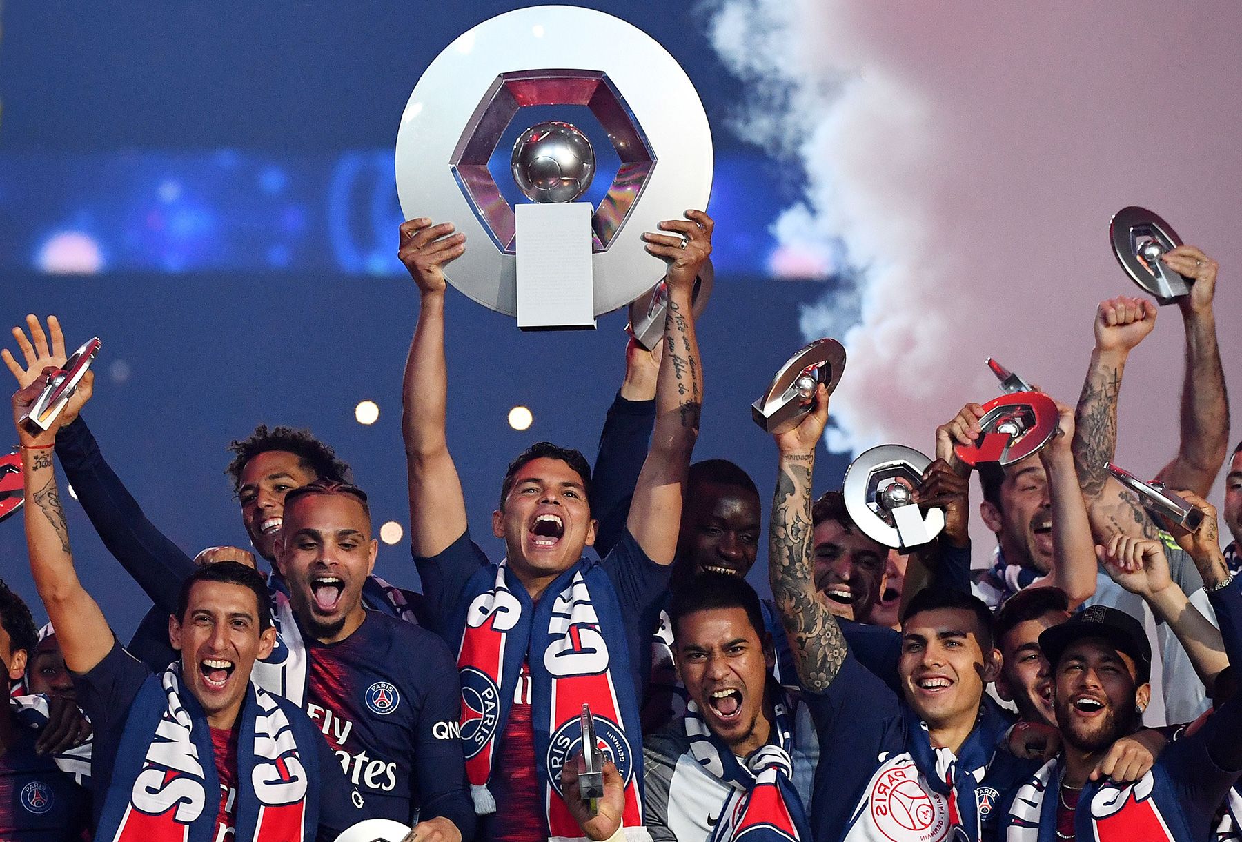 PSG crowned Ligue 1 Champions