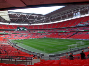 Wembley with no fans