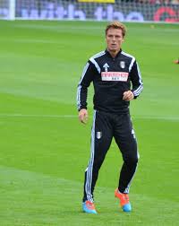 Fulham manager Scott Parker Coaching as the Championship returns