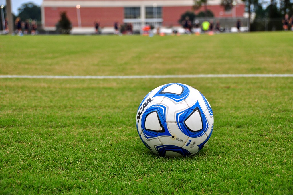 football on pitch potential