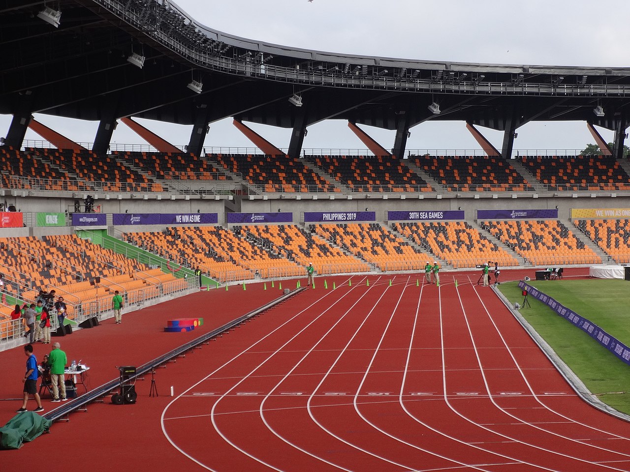 Olympic running track