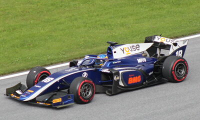 Formula Two car on track