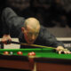 Steve Davis playing snooker