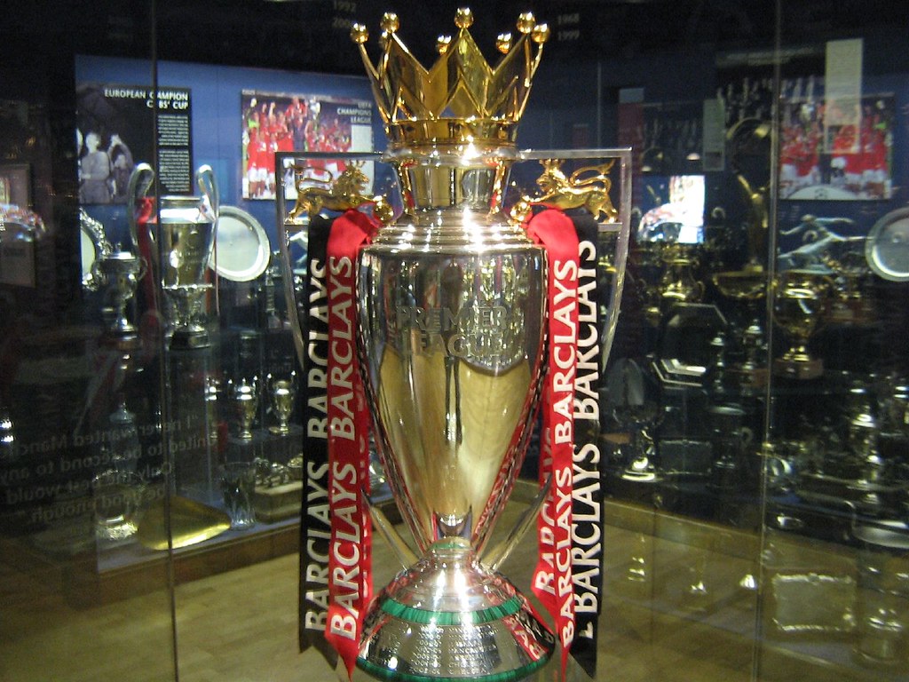 Premier League trophy