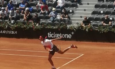 Lorenzo Sonego in Rome, Italy. Photo Eva Kristin U. Pedersen