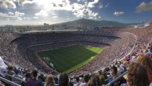 Camp Nou - The biggest football stadium in Europe